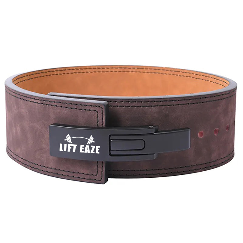 13mm Powerlifting Leather Belt - Brown
